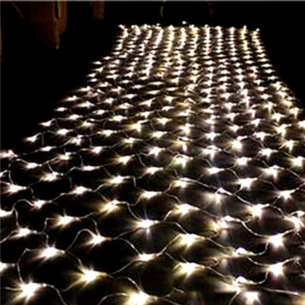 Рождественская гирлянда светодиодная в виде сетки для Дня святого Валентина