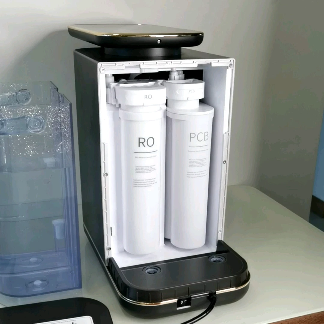 

180 degree rotate portable water filter osmosis countertop drinking water filter double stage housing counter top water filter