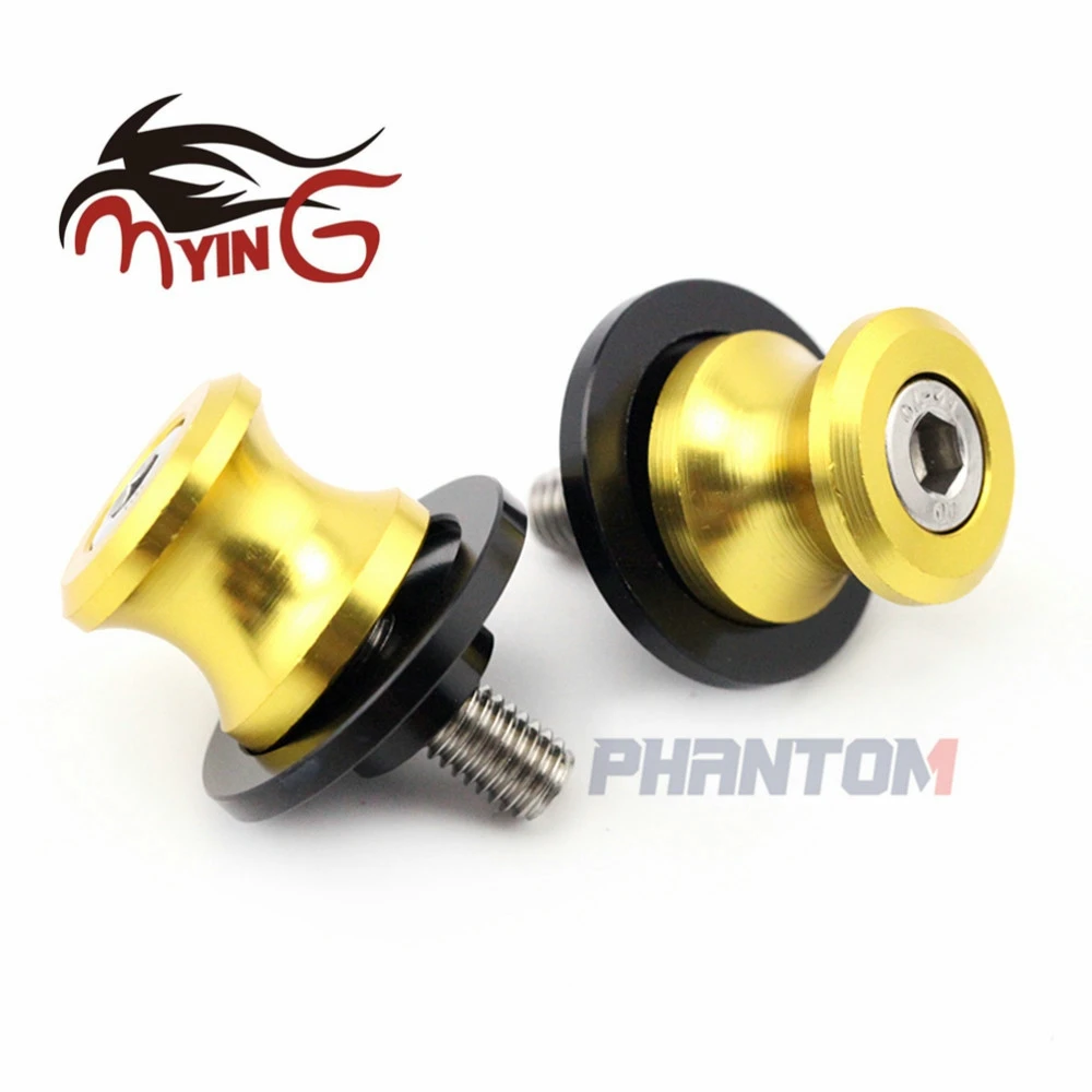 Swingarm Spools Slider For SUZUKI GSX1300R HAYABUSA B-KING SFV 650 Gladius GSX-S 150/750/1000/F Motorcycle Stand Screw M8 | Автомобили и