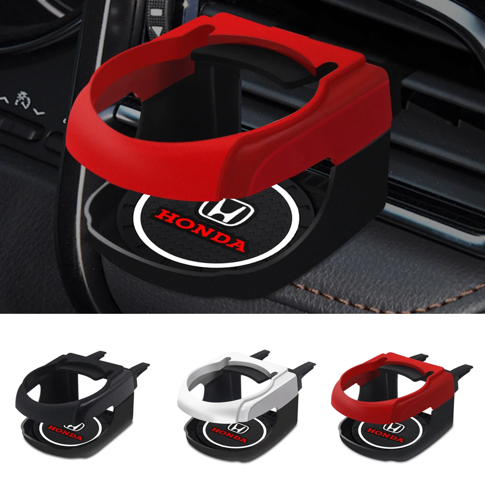 

Car Cup Holder Outlet Air Vent Cup Rack Beverage Mount Insert Stand Holder For Honda Mugen Power Civic Accord CRV Hrv Fit Jazz