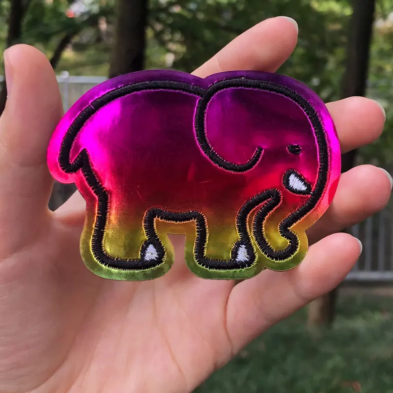 Нашивки с ананасами вышитые нашивки для одежды Симпатичные блестками в виде