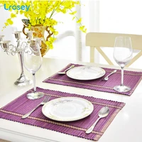 european cotton linen placemats thick insulation bowl mat pad western home decoration accessories diy creative cloth table mat