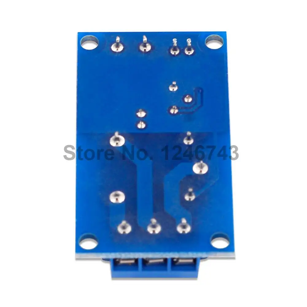 Релейный сенсорный модуль 5 В 12 1 канал нормально открытый/козированный синяя