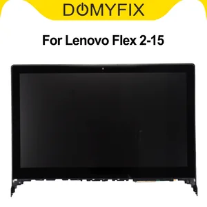 15 6 inch for lenovo flex 2 15 flex2 15 lcd display touch screen assembly with frame 1920x1080 edp 30pins free global shipping
