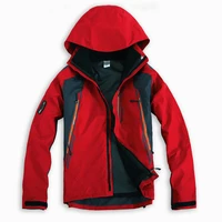 2 in 1 hiking jackets softshell men outdoor fishing clothes climbing camping skiing windbreaker waterproof rain jacket men