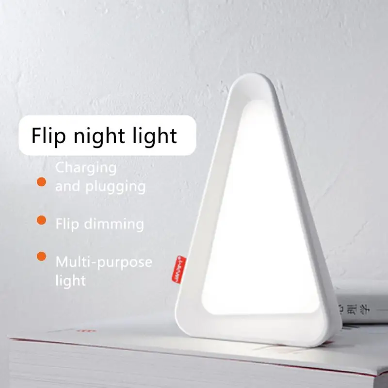 

JANPIM Flip Light LED Desk Lamp Creative Night Light Gravity Induction Technology Novel Novel Reading Light