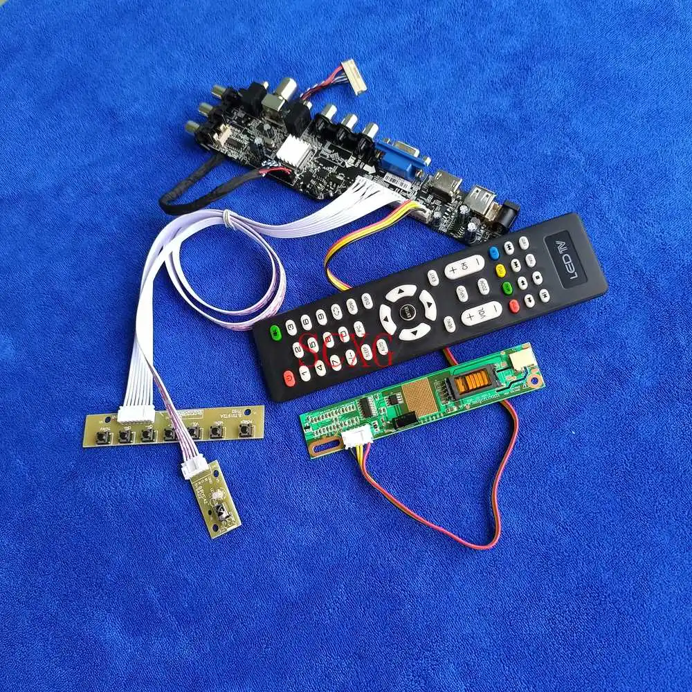 

HDMI-compatible USB VGA LCD matrix drive board LVDS 30 Pin Fit LTN154X1/LTN154X3/LTN154XA 1280*800 KIT DVB Signal Digital 1-CCFL