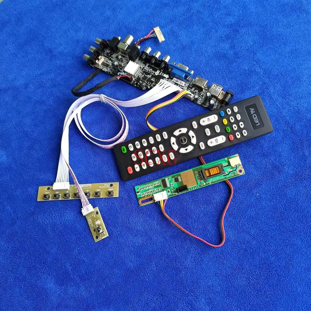 HDMI-совместимая Плата USB VGA ЖК-матричного привода LVDS 30 Pin Fit LTN154X1/LTN154X3/LTN154XA 1280*800