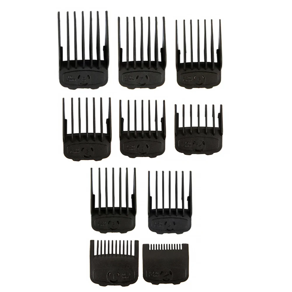 

10Pcs Hair Clipper Guides Replacement Guards Positioning Combs Hairdressing Tool