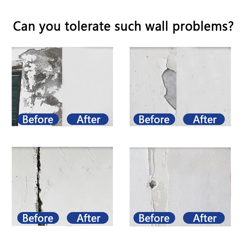 

150G Instant Waterproof Wall Repair Paste Easily Seal Holes Cracks Wall Repair White Tile Gap Repair Grout Clean Up Cleaner-35