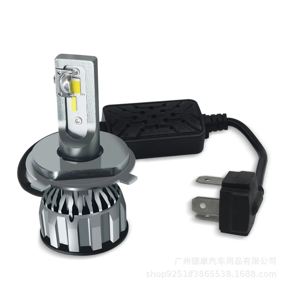 Factory Direct Sales F35C Tricolor Car LED Headlights Smart Bright Spotlight H4 Modified Led Lights