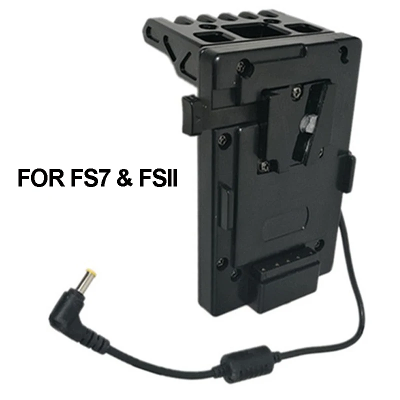 Hontoo V lock mount аккумуляторная пластина для SONY FS7 и FSII camera|Аксессуары фотостудии| |