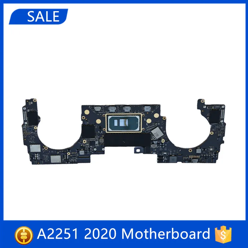 

Оригинальная материнская плата 820-01949-A для MacBook Pro 13 "A2251 2020 i5 2,0 ГГц 512 ГБ i7 2,3 ГГц 16 ГБ 1 ТБ используется логическая плата