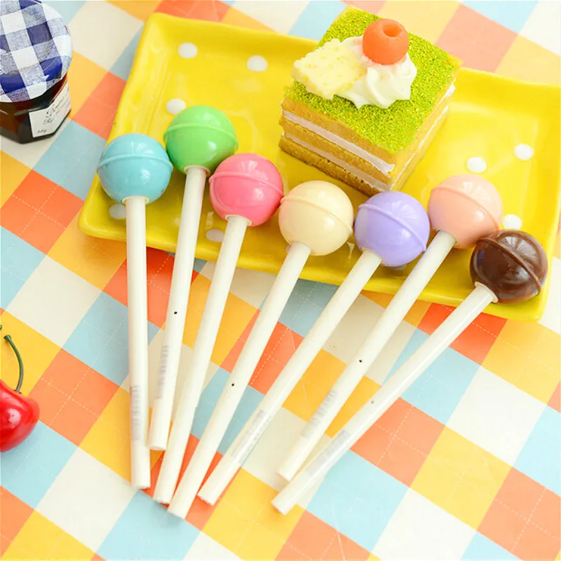 

1pcs New Kawaii Lollipop Pen Out of Pencil Case Large Capacity School Write Supplies Pencil Bag Pencil Pouch Stationery