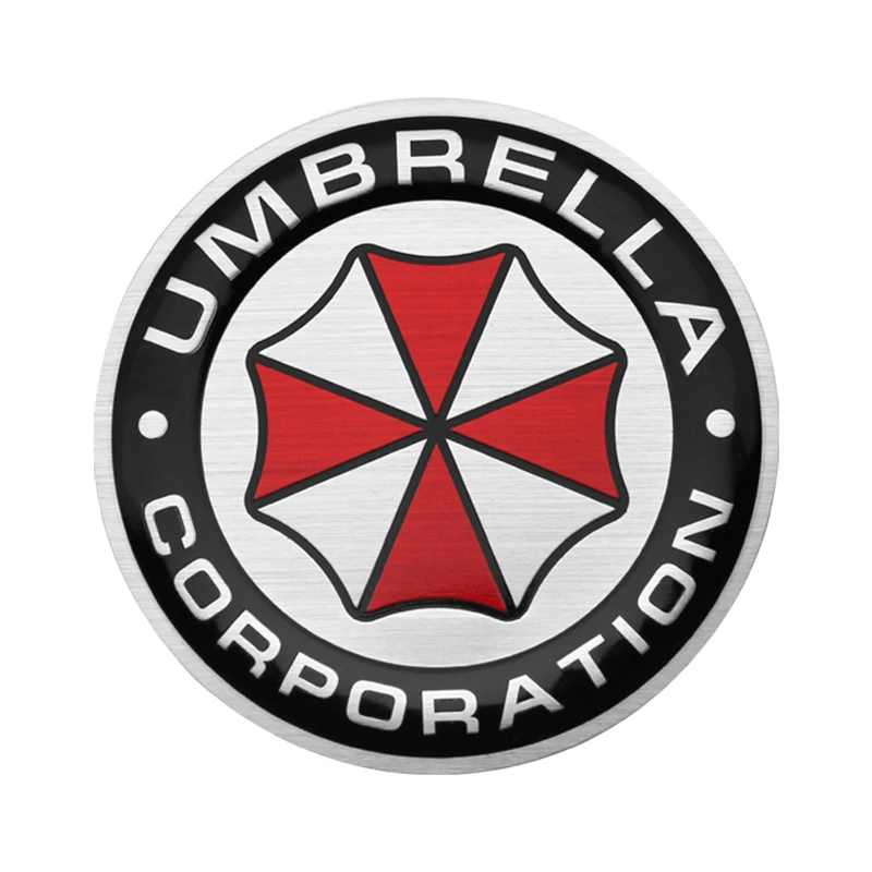 Автомобильный Стайлинг 3D Umbrella Corporation красочная Автомобильная наклейка E Decalcomania