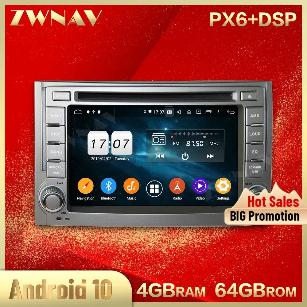 

Автомобильный мультимедийный плеер, 2 din, Android 10,0, экран для Hyundai H1 2008-2015, видео, радио, стерео, wifi, GPS, navi, головное устройство, авто стерео