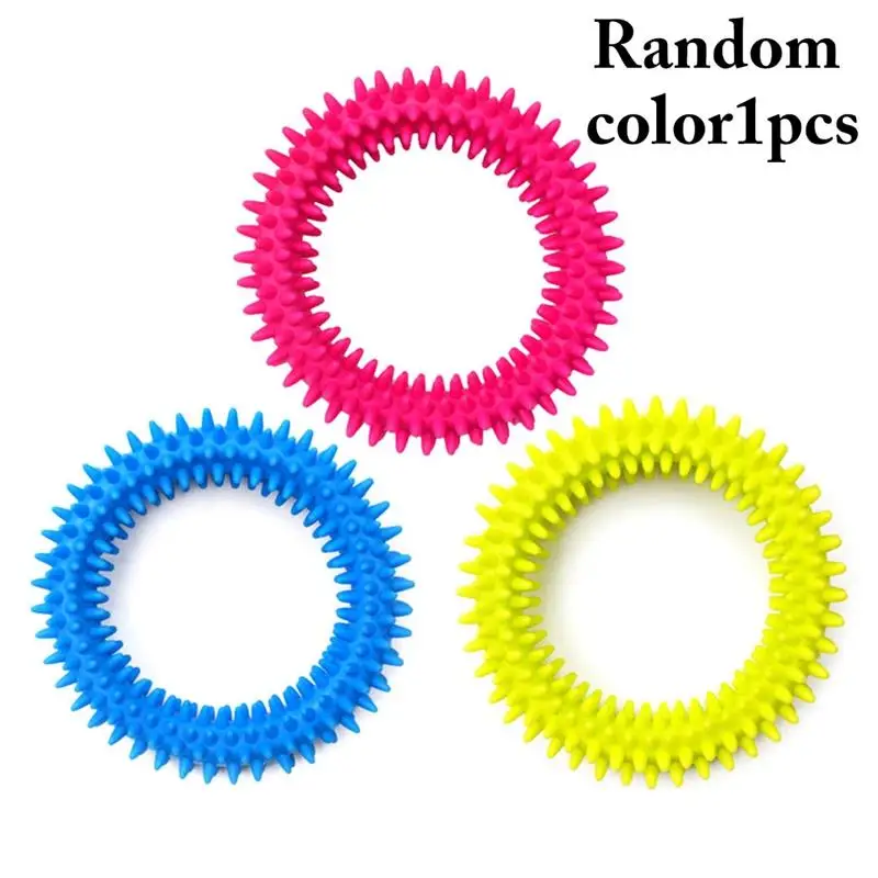 

Pet Dog Chew Toy For Aggressive Chewers Treat Dispensing Rubber Teeth Cleaning Toy Squeaking Rubber Dog Toy