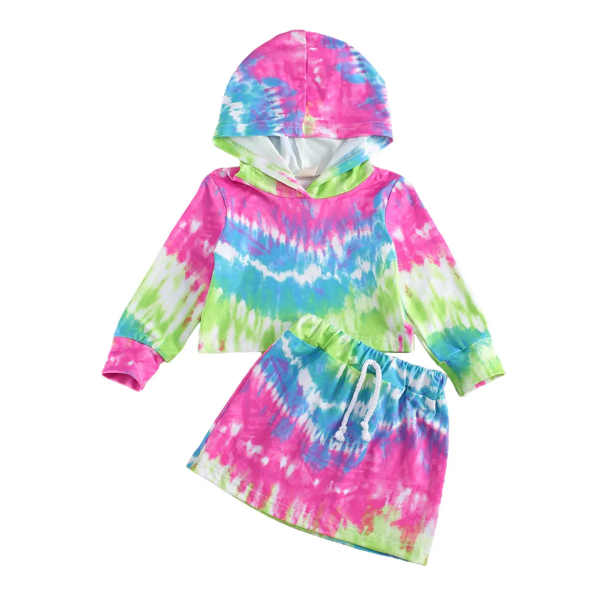 FOCUSNORM модные детские комплекты одежды с цветочным принтом для младенцев пуловер