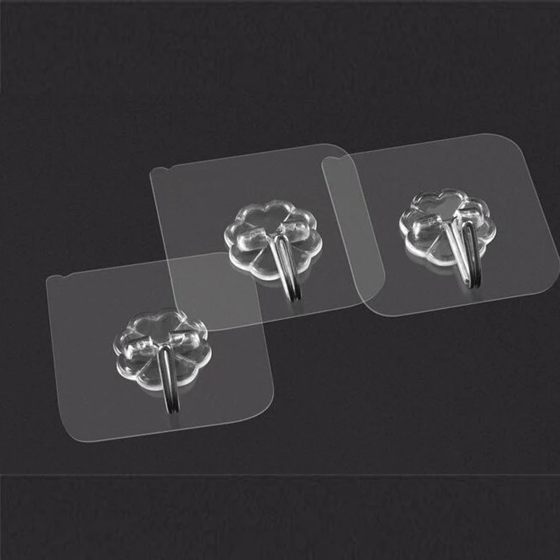 Домашние гаджеты мощный прозрачный волшебный бесшовный крючок Волшебная нано