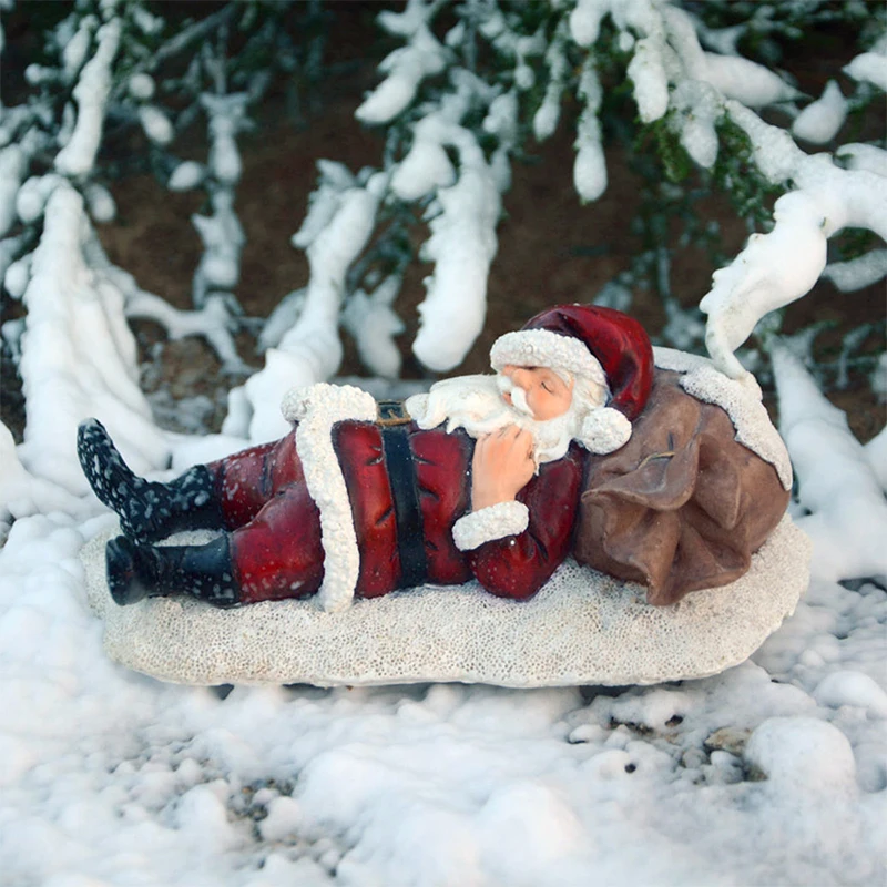 Рождественский Декор для дома кантри домашний декор подарок Санты Счастливого