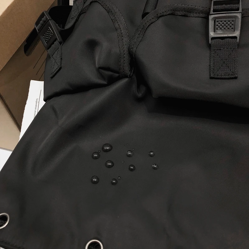 

Fashion Women Backpack Cool Black Simple Female Big Backbag New Youth Trending Backpacks For Daily Travel Oxford Cloth