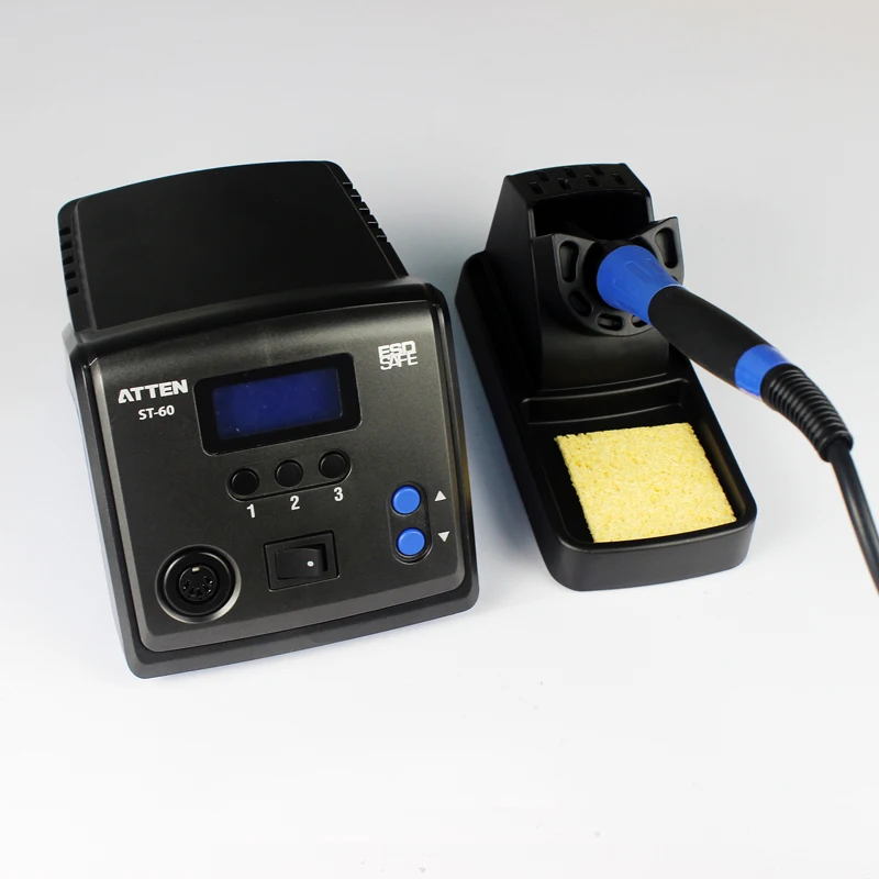 

ATTEN ST-60 60W ESD безопасная Бессвинцовая паяльная станция