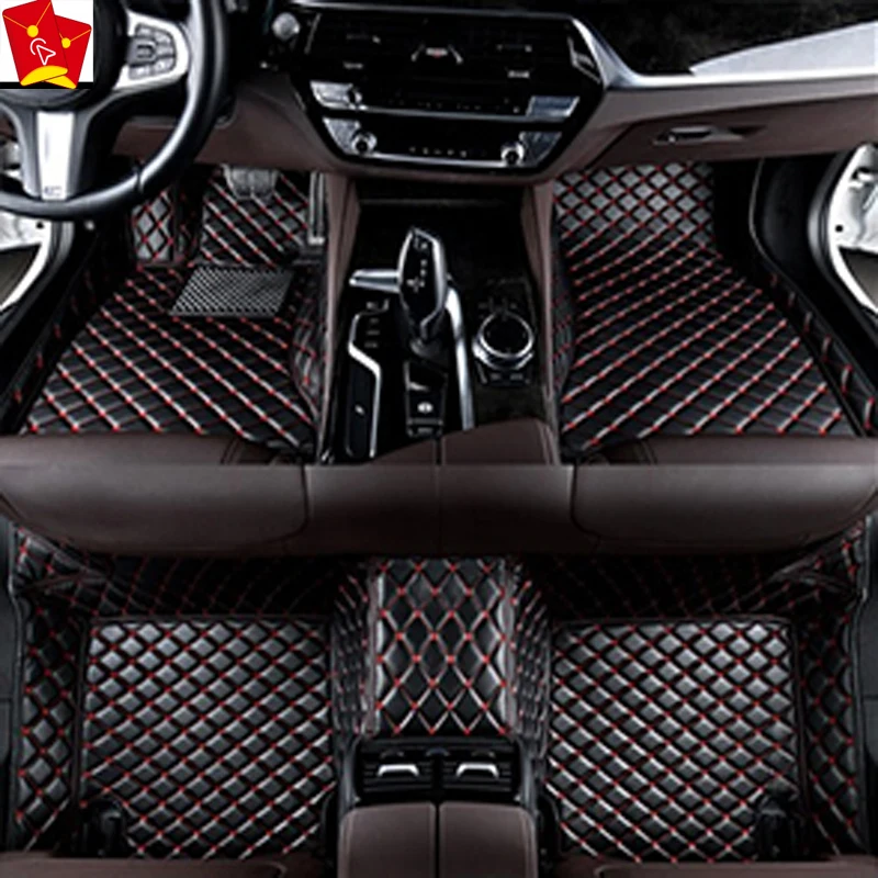 Автомобильные коврики для Hyundai Santa Fe 2018 2017 2016 2015 2014 (7 мест) аксессуары салона