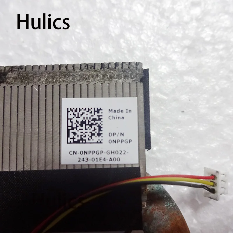 Hulics для Dell Inspiron 7520 5520 натуральный Вентилятор охлаждения w/радиатор CN-0NPPGP 0NPPGP DFS501105FQ0T