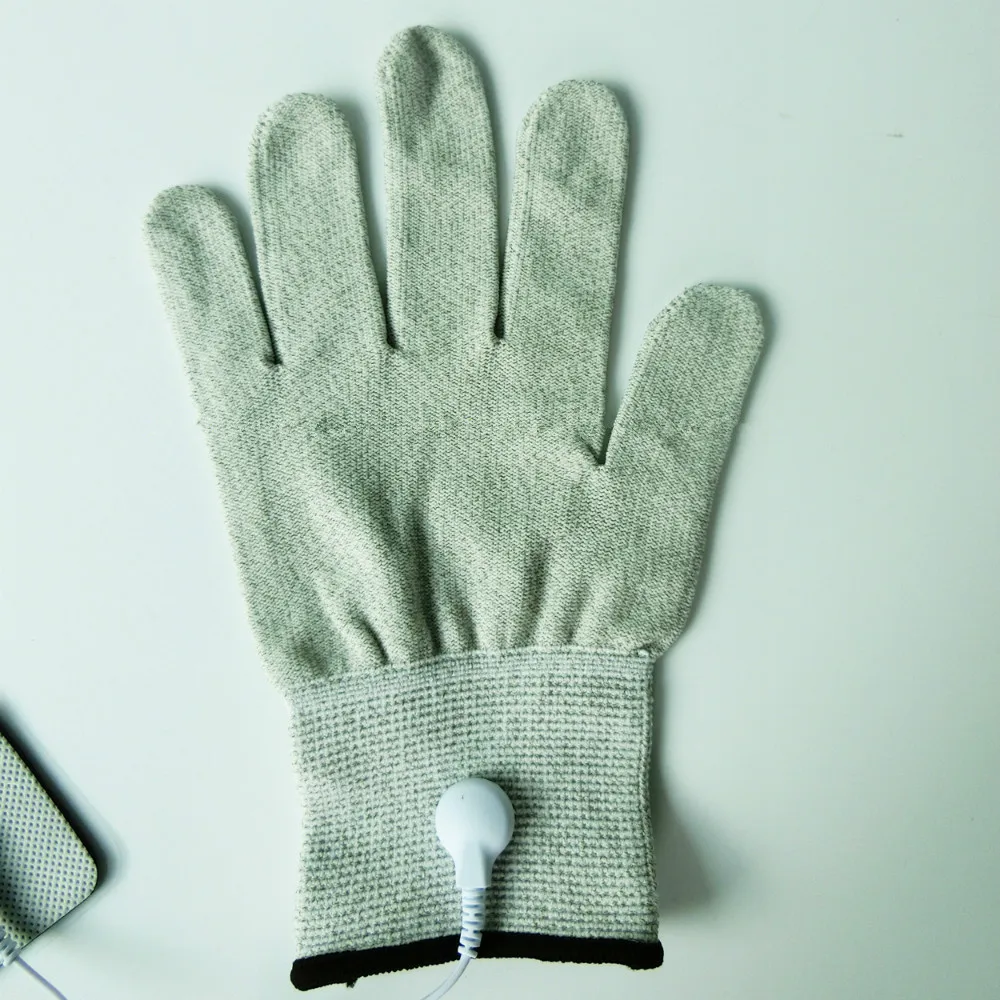 Проводящая перчатка 1 шт. кабель для провода с кнопочным электродом 2 5 мм головка