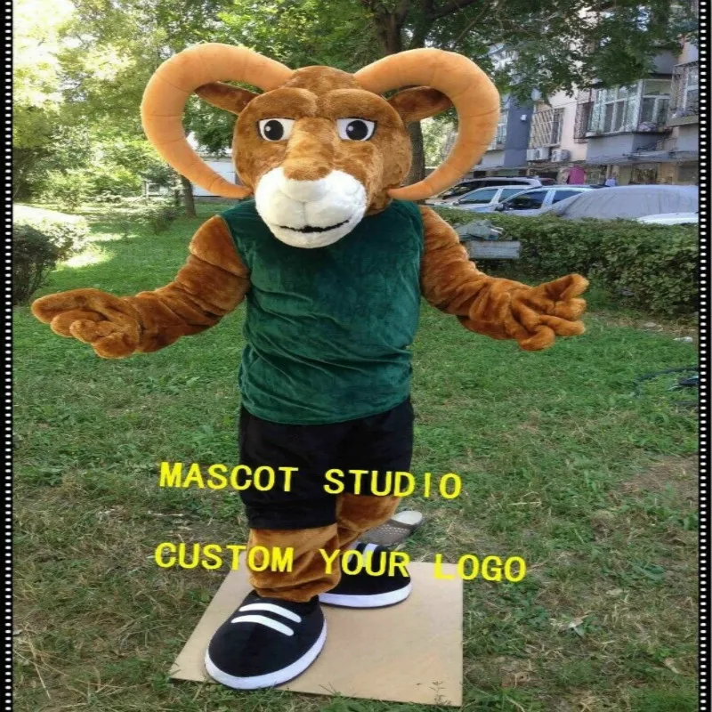 

Ram Mascot Costume Cosplay Party Game Dress Outfit Furry Suits Adult Fursuit Cartoon Carnival Halloween Xmas Easter Ad Clothes