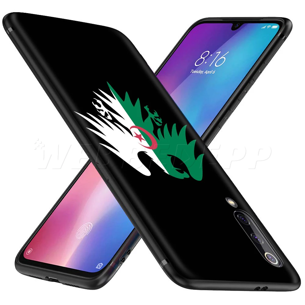 Чехол с национальным флагом Алжира для Xiaomi Redmi Note 8 MI 3 6 9 A1 A2 A3 8A 6X 9T CC9 Lite SE Pro Max F1 10 |