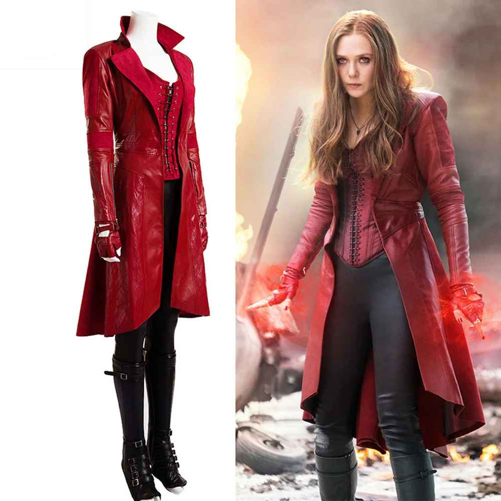 VEVEFHUANG Wanda Maximoff Алая ведьма косплей костюм Капитан Америка Civil War косплей костюм костюмы для взрослых на Хэллоуин