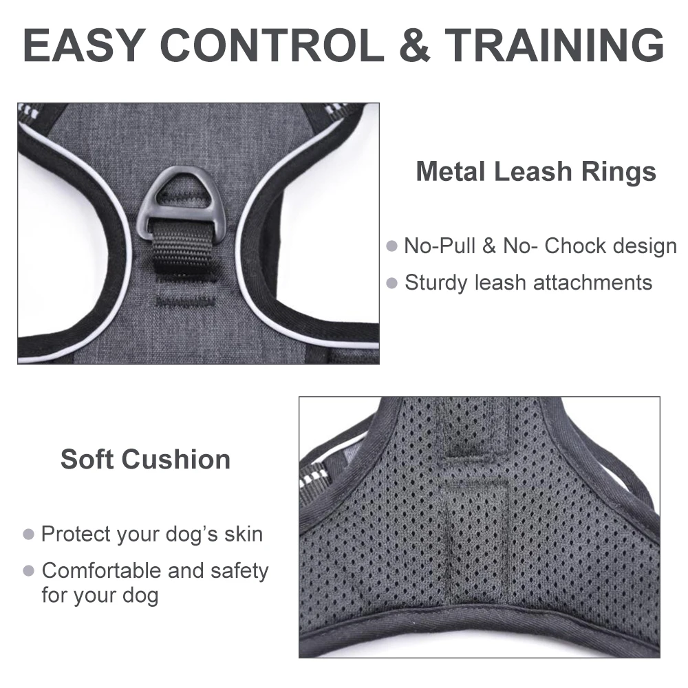 Регулируемый светоотражающий жилет для домашних животных воздухопроницаемая