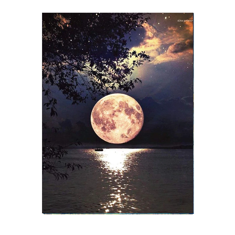 

5d Diamond Painting Diy Landscape Home Decoration Imitation Cross Stitch Set Can Be Customized Crafts Round Full Diamond