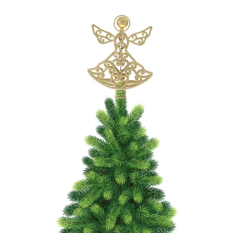 

1Pc Christmas Tree Angel Topper Decorative Angel Xmas Tree Ornament Home Decor