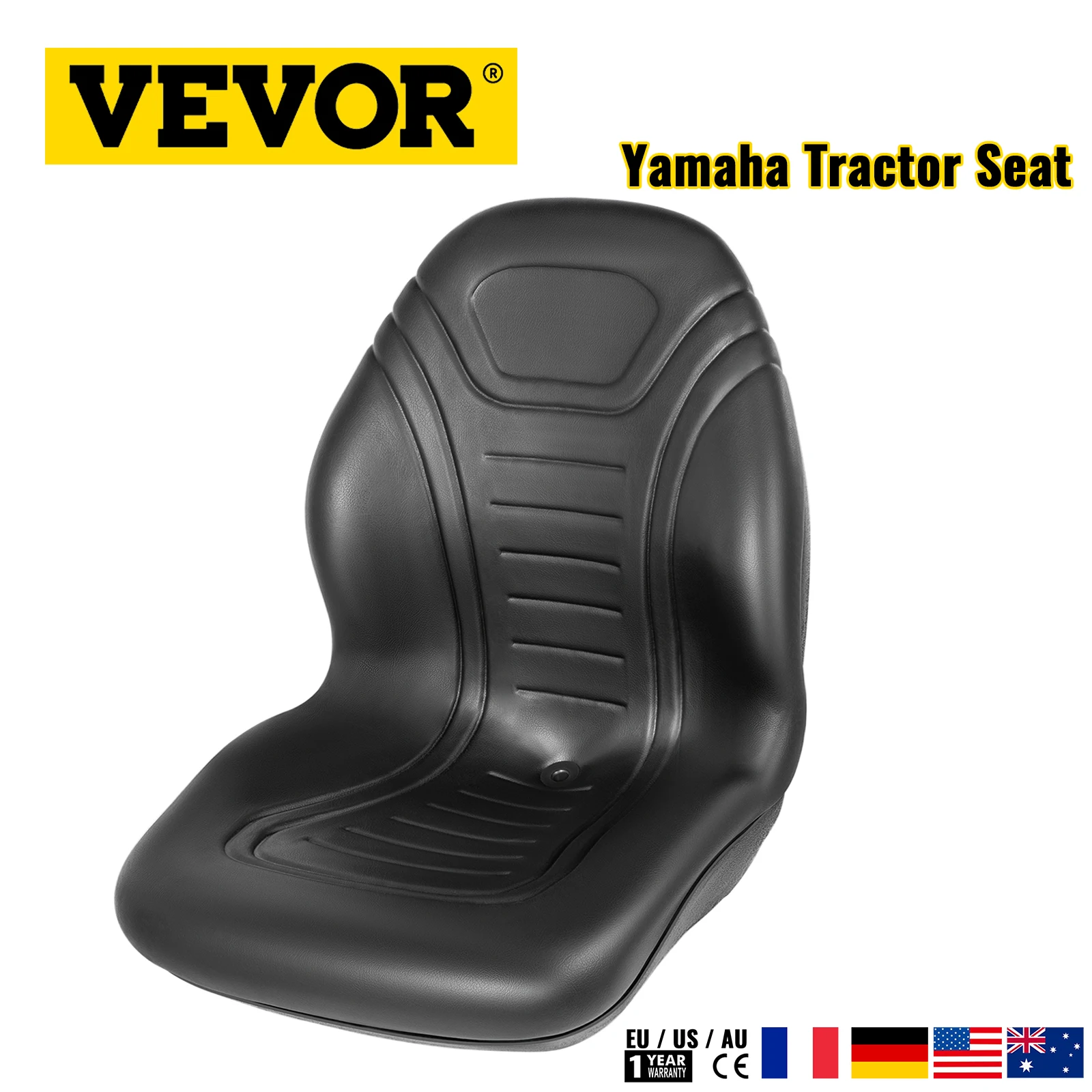 

Сменное прочное виниловое покрытие для сиденья вилочного погрузчика VEVOR, заднее сиденье трактора Yamaha для косилки, экскаватора, колесного по...