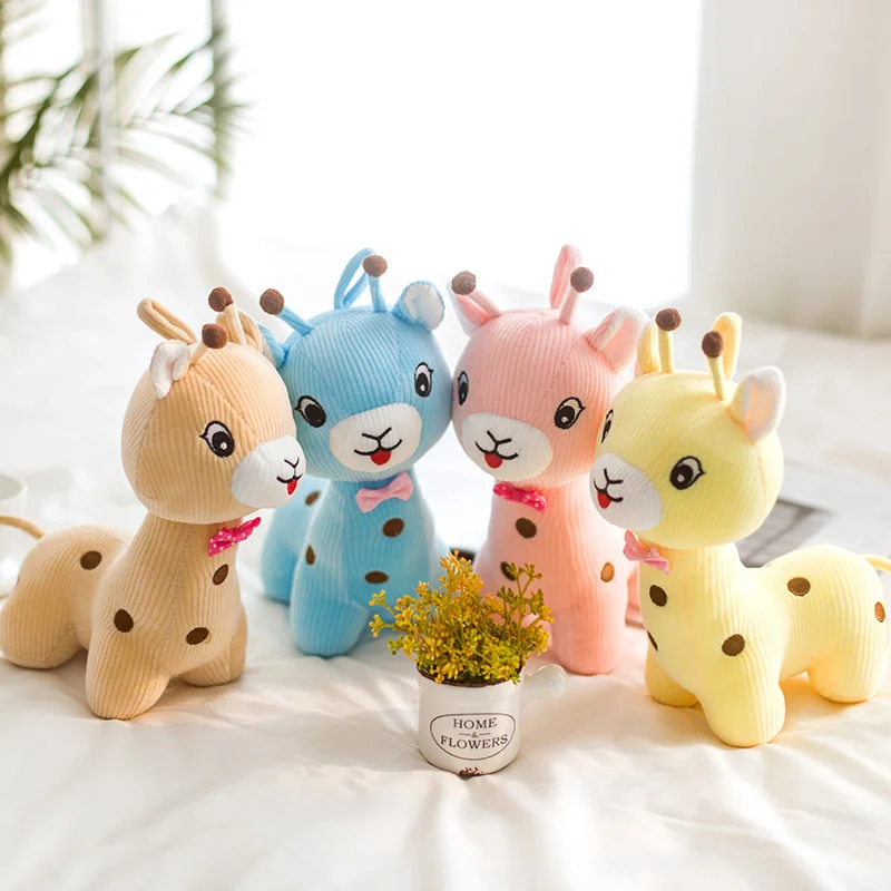 Лидер продаж 2019 новинка 1 шт. 28 см милый олень плюшевая мягкая игрушка мультяшный