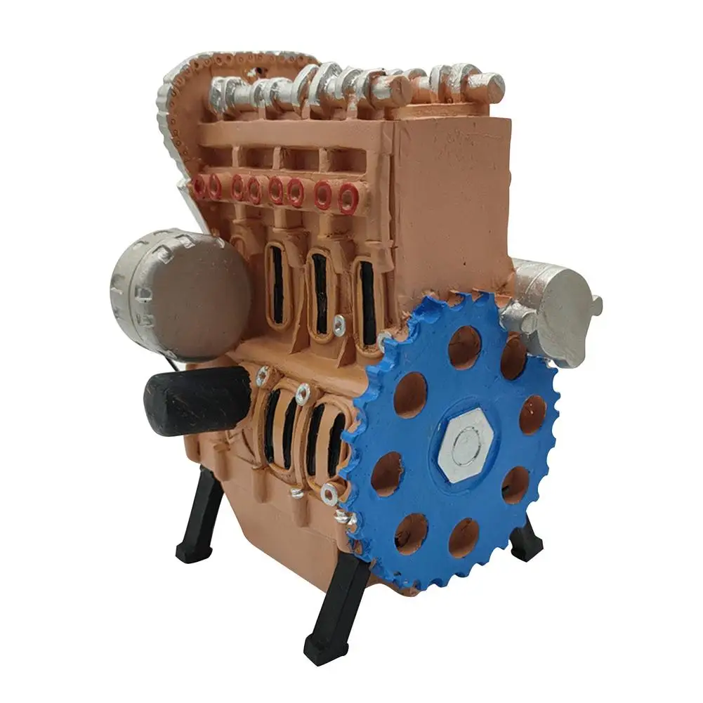 

Набор моделей двигателя автомобиля, модель двигателя автомобиля, комплект для сборки, креативная Миниатюрная модель двигателя из смолы «сд...