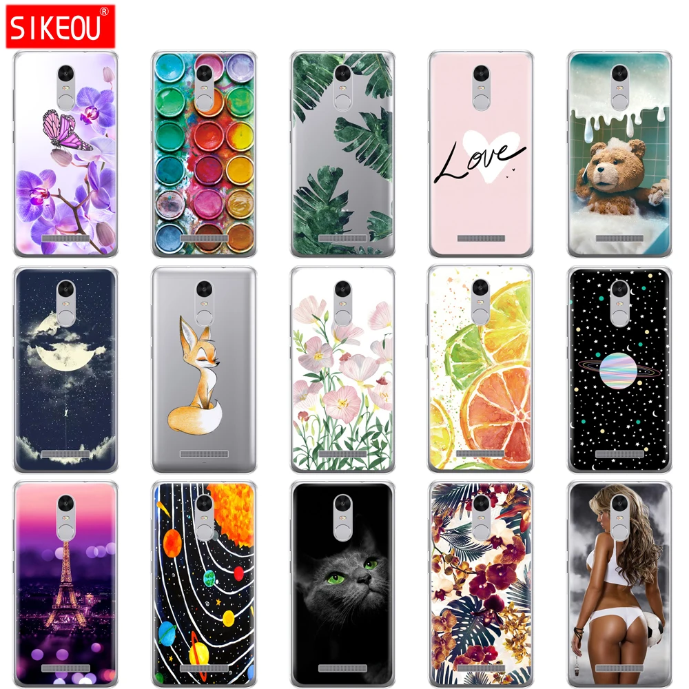 Силиконовый чехол из ТПУ для Xiaomi Redmi Note 3 чехлы pro телефона длиной 150 мм с