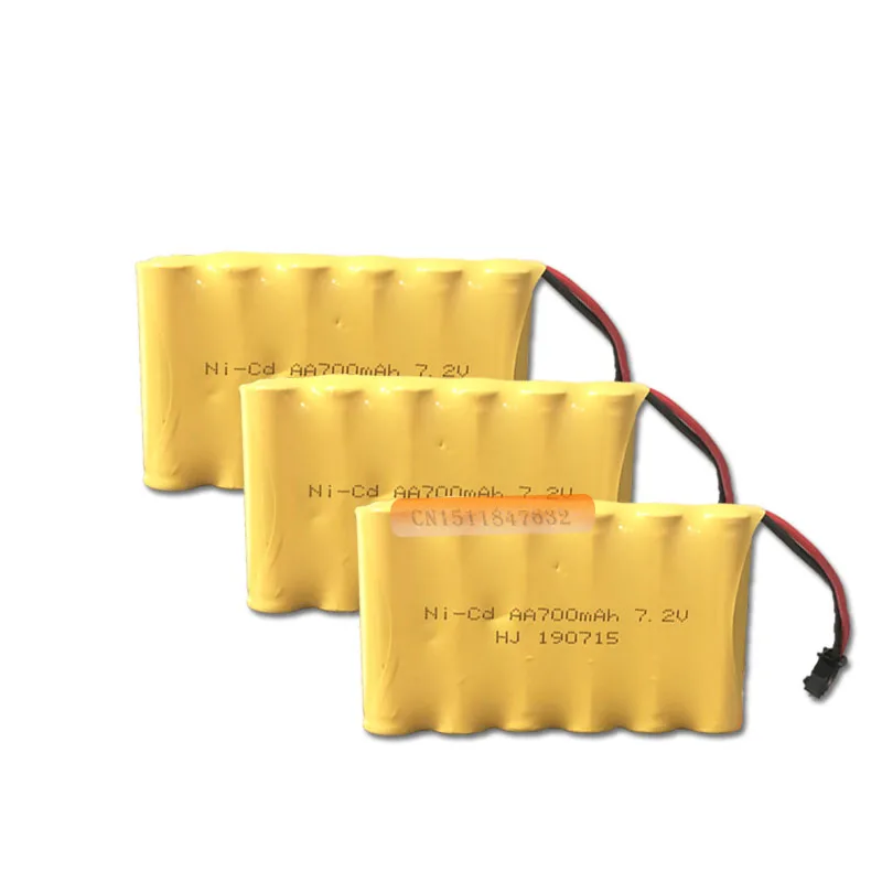 2 шт. никель-кадмиевые аккумуляторы 7 В 700 мА · ч в Аккумуляторы для