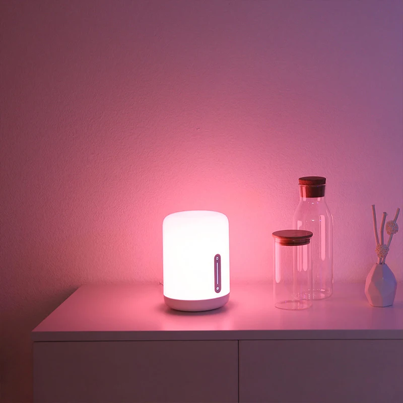 Xiaomi Mijia прикроватная лампа 2 умный стол светодиодный ночник Bluetooth WiFi сенсорная