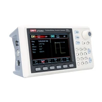 uni t utg962 60mhz function arbitrary waveform generator signal source dual channel 200mss 14bits frequency meter