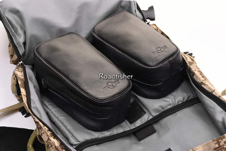 Roadfisher мягкий дорожный защитный чехол из натуральной кожи черного коричневого