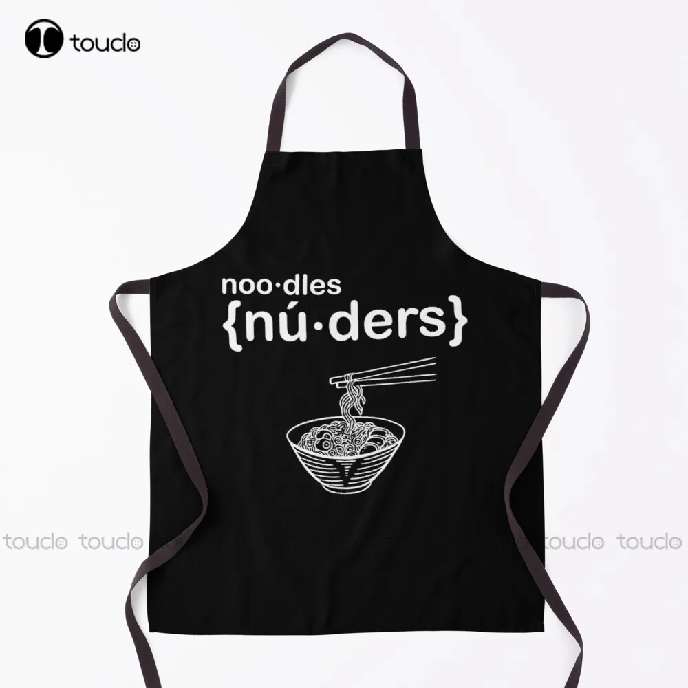 

Nuders - Noodles - Funny Ramen Apron Kids Chef Apron For Women Men Unisex Adult Garden Kitchen Household Cleaning Apron