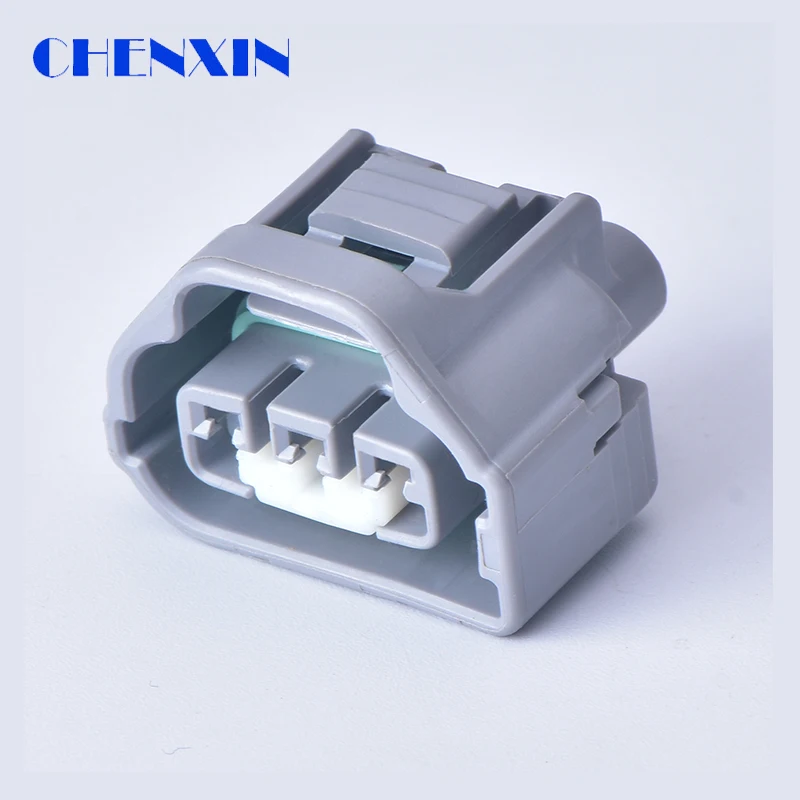 

3-отверстие в автомобиле Водонепроницаемый разъем 3P серая оболочка белый зажим 2.2E-1 Женский