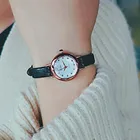 Женские кварцевые аналоговые часы с маленьким циферблатом, Изящные Роскошные деловые наручные часы, женские часы, дамские подарки, новая мода