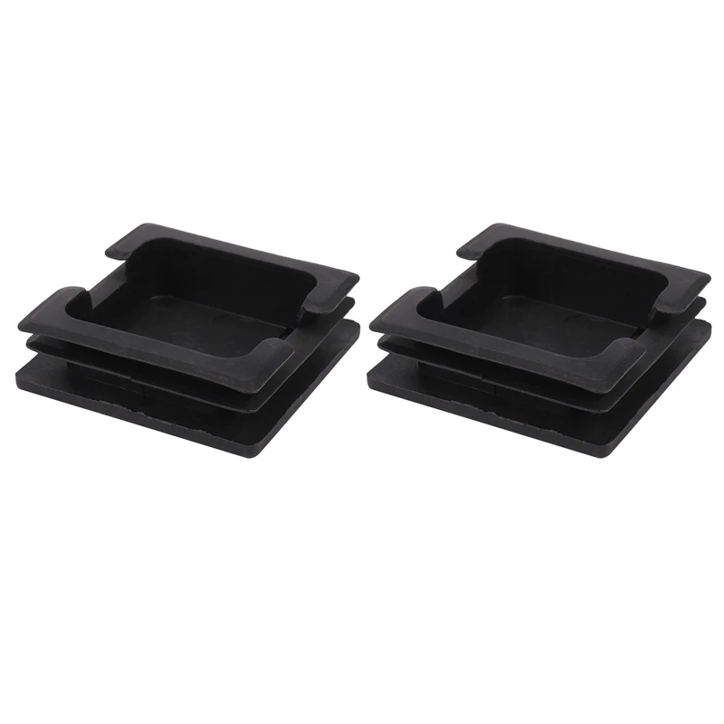 

75mm x 75mm Plastic Square Caps Tube Pipe Inserts End Blanking 2 Pcs