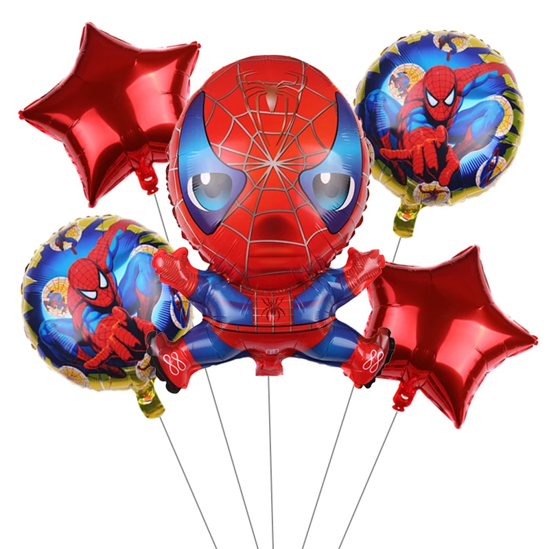 Воздушные шары Человек-паук 1 комплект | Дом и сад