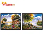 вышивка крестом наборы рукоделие, наборы для вышивки 11CT водорастворимые рисунки на холсте 14CT Риверсайд