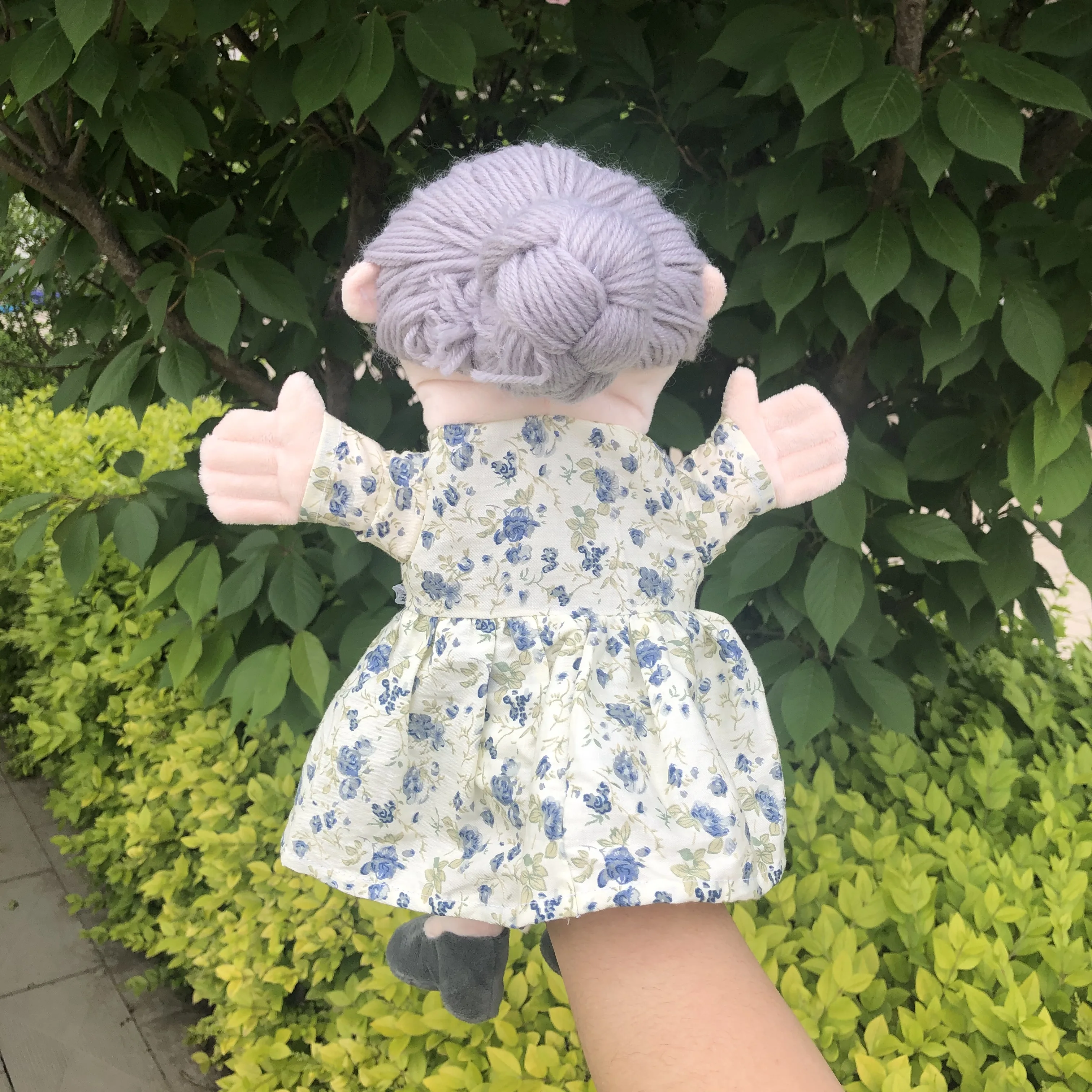 30 см с открытым ртом и движением бабушки у есть детские игрушки большие тканевые